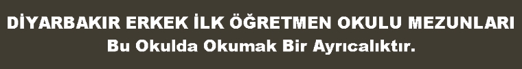 Diyarbakır Erkek İlk Öğretmen Okulu Mezunları